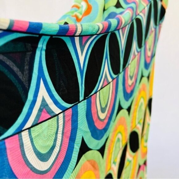 Anthropologie Multicolor Geometric Dress - Picture 5 of 16